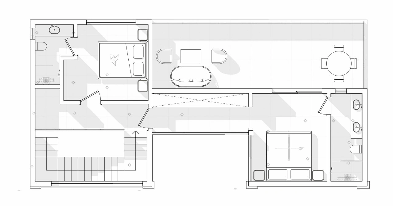 Layout 2nd floor. Meraki